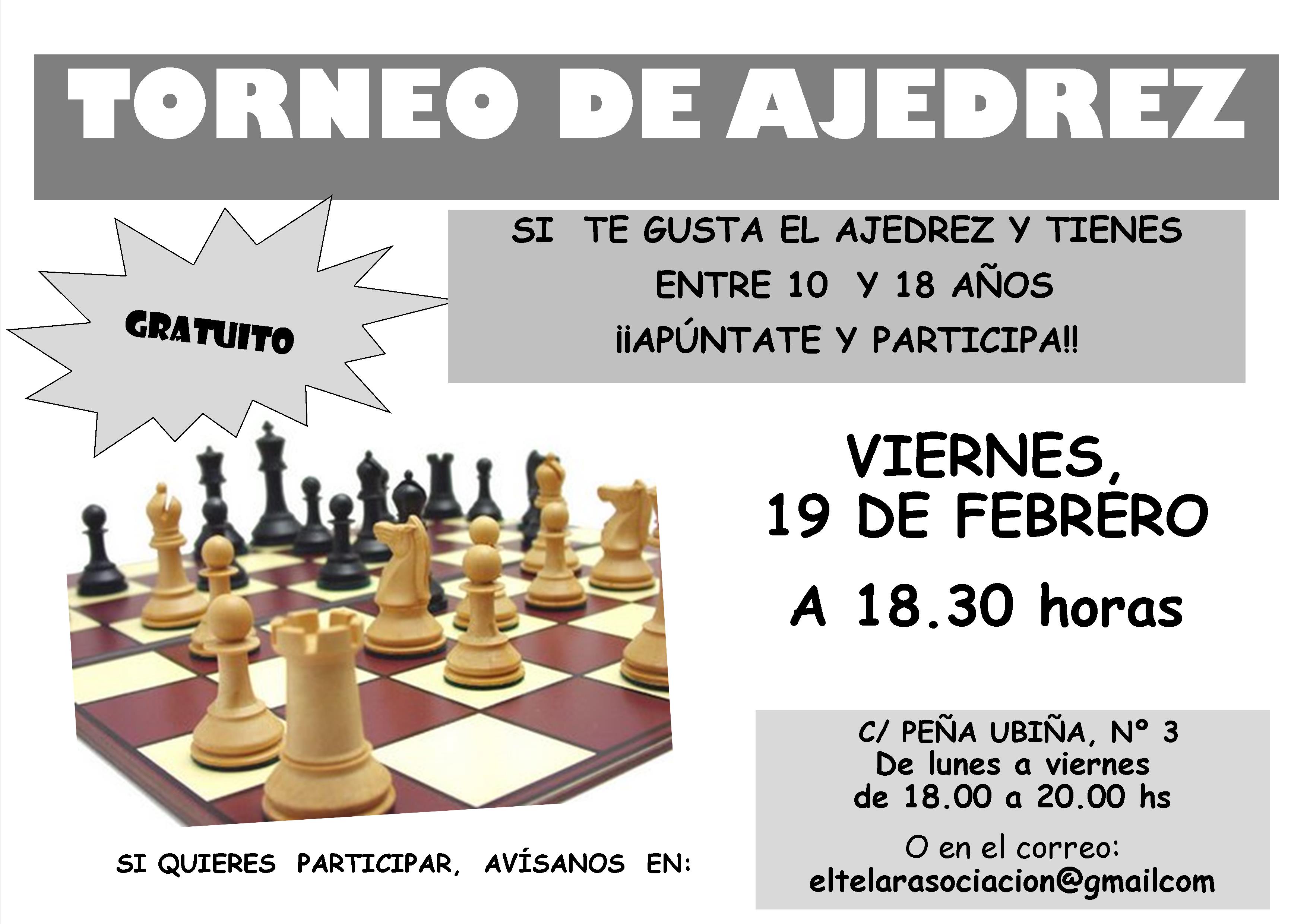 Apúntate a nuestros Torneos de Ajedrez Online gratis!